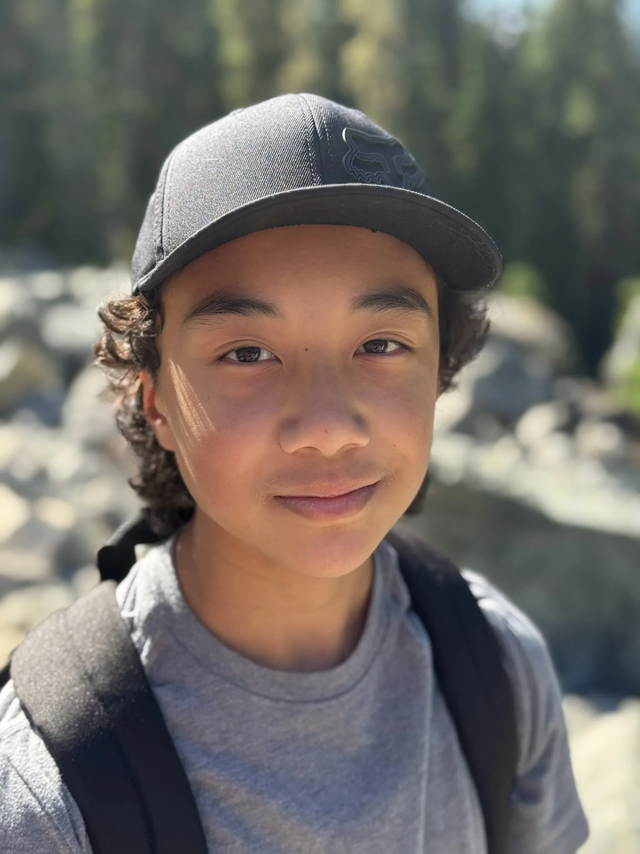 Portrait photo of my grandson.