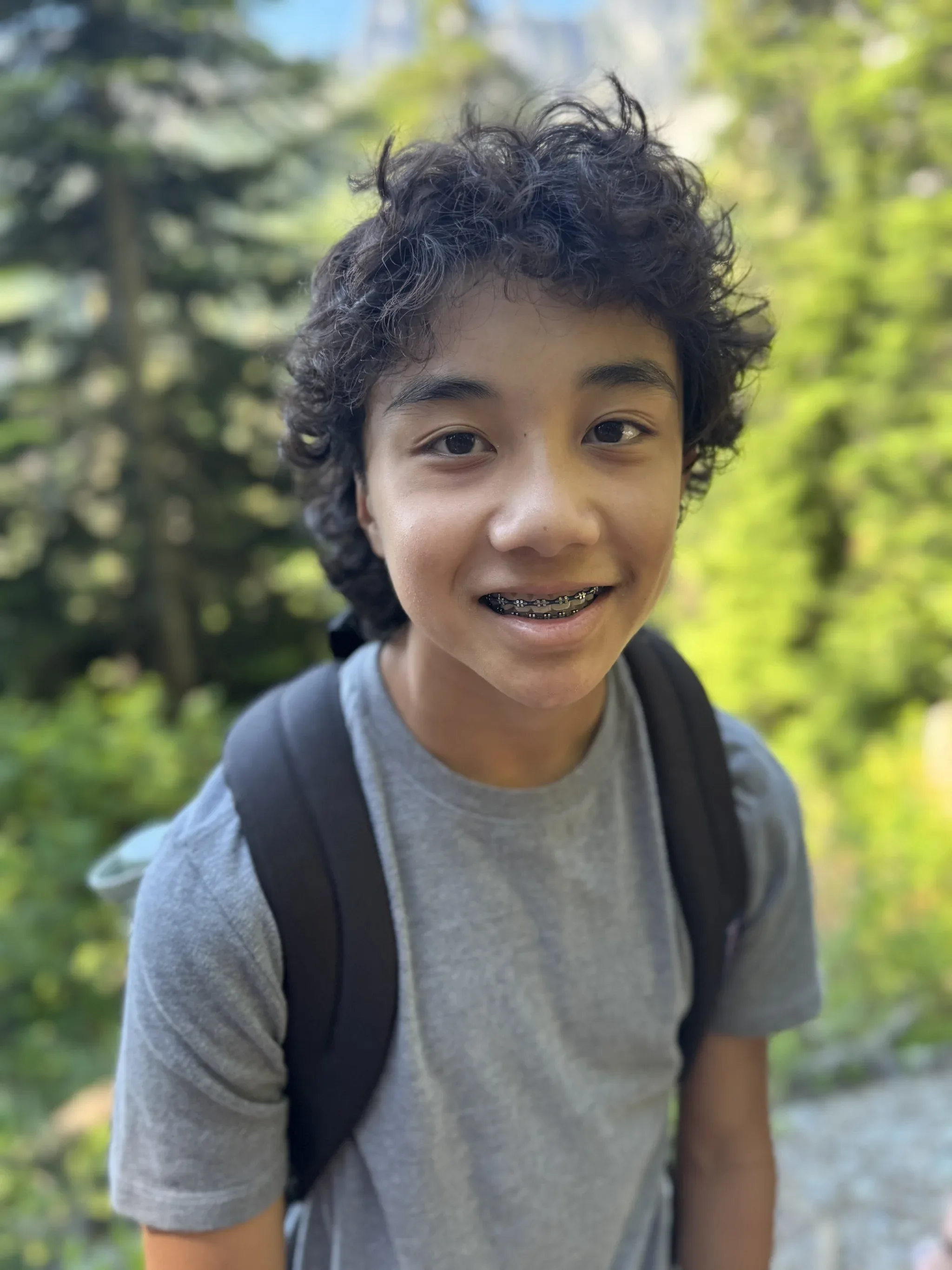 A portrait of my grandson.